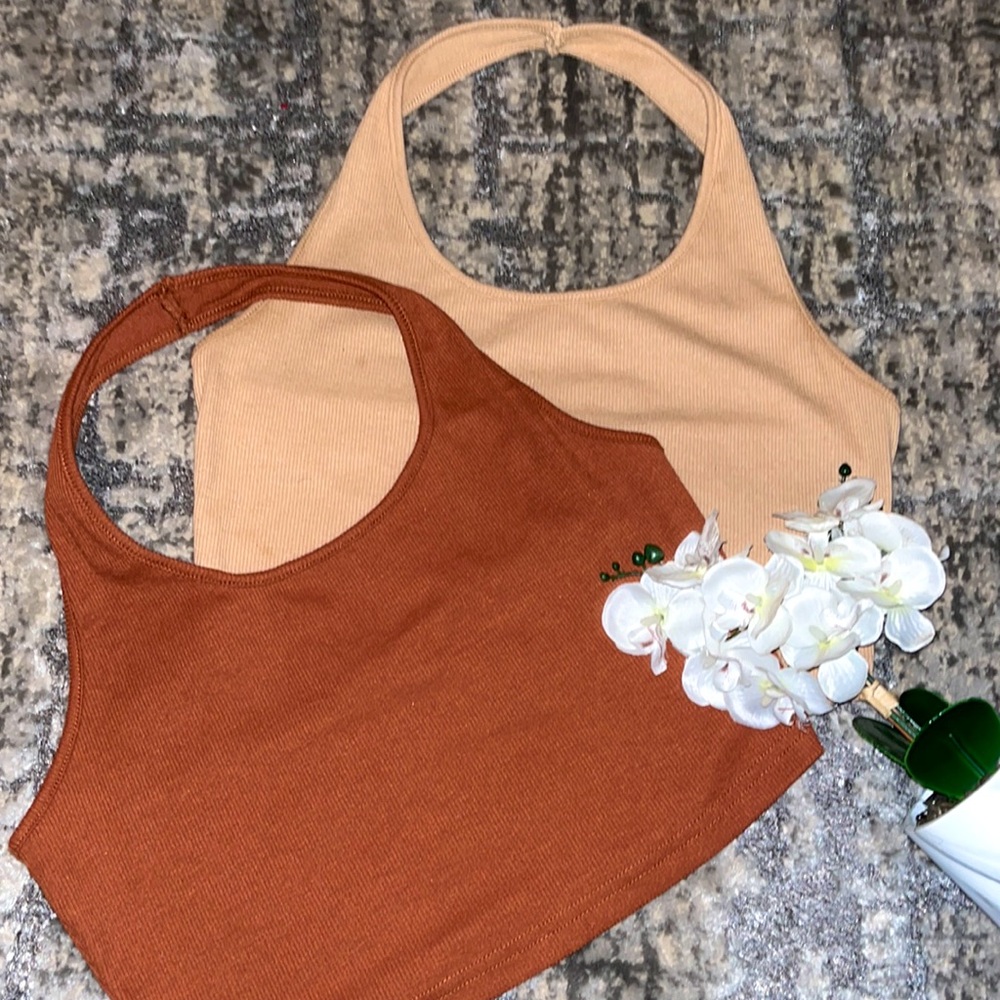 SHEIN HALTER TOPS (2)